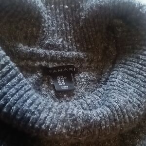 Tahari Charcoal Turtleneck Sweater